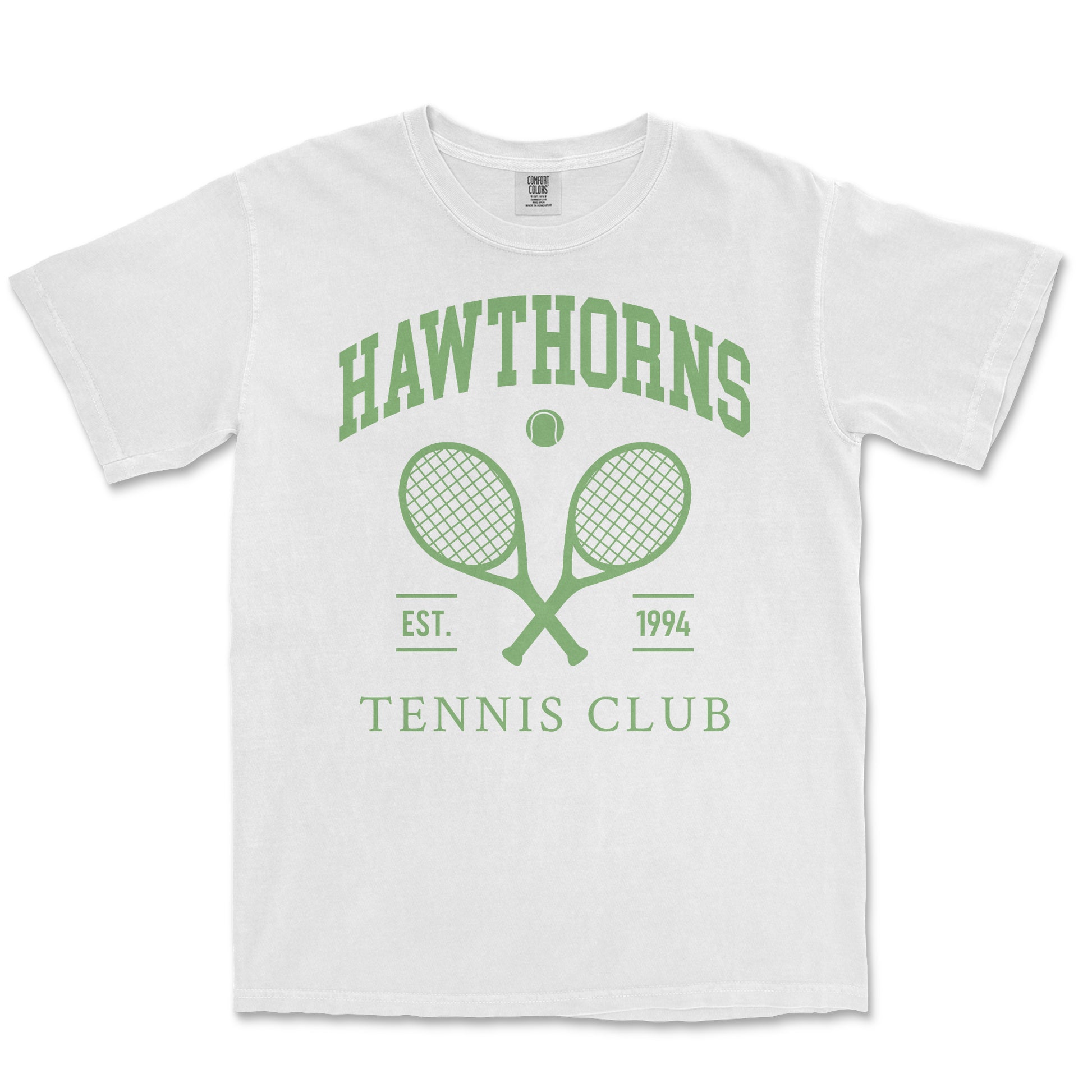 Hawthorns Tennis Club Comfort Colors® Tee