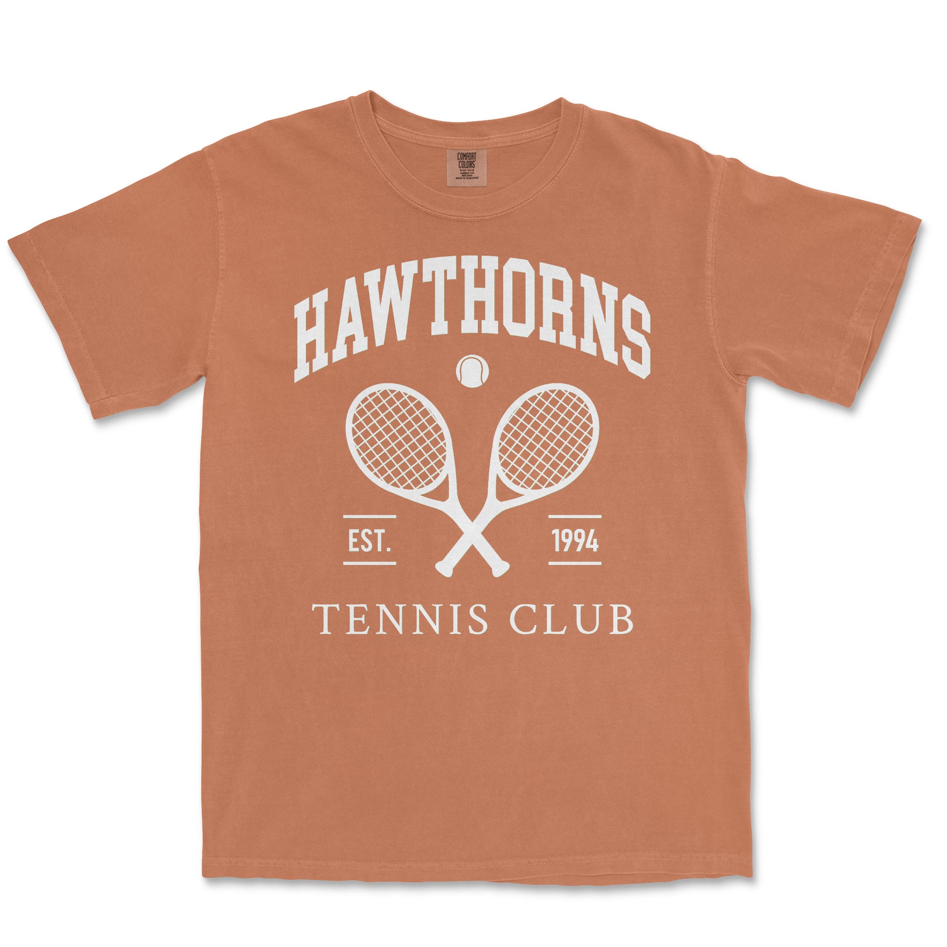 Hawthorns Tennis Club Comfort Colors® Tee
